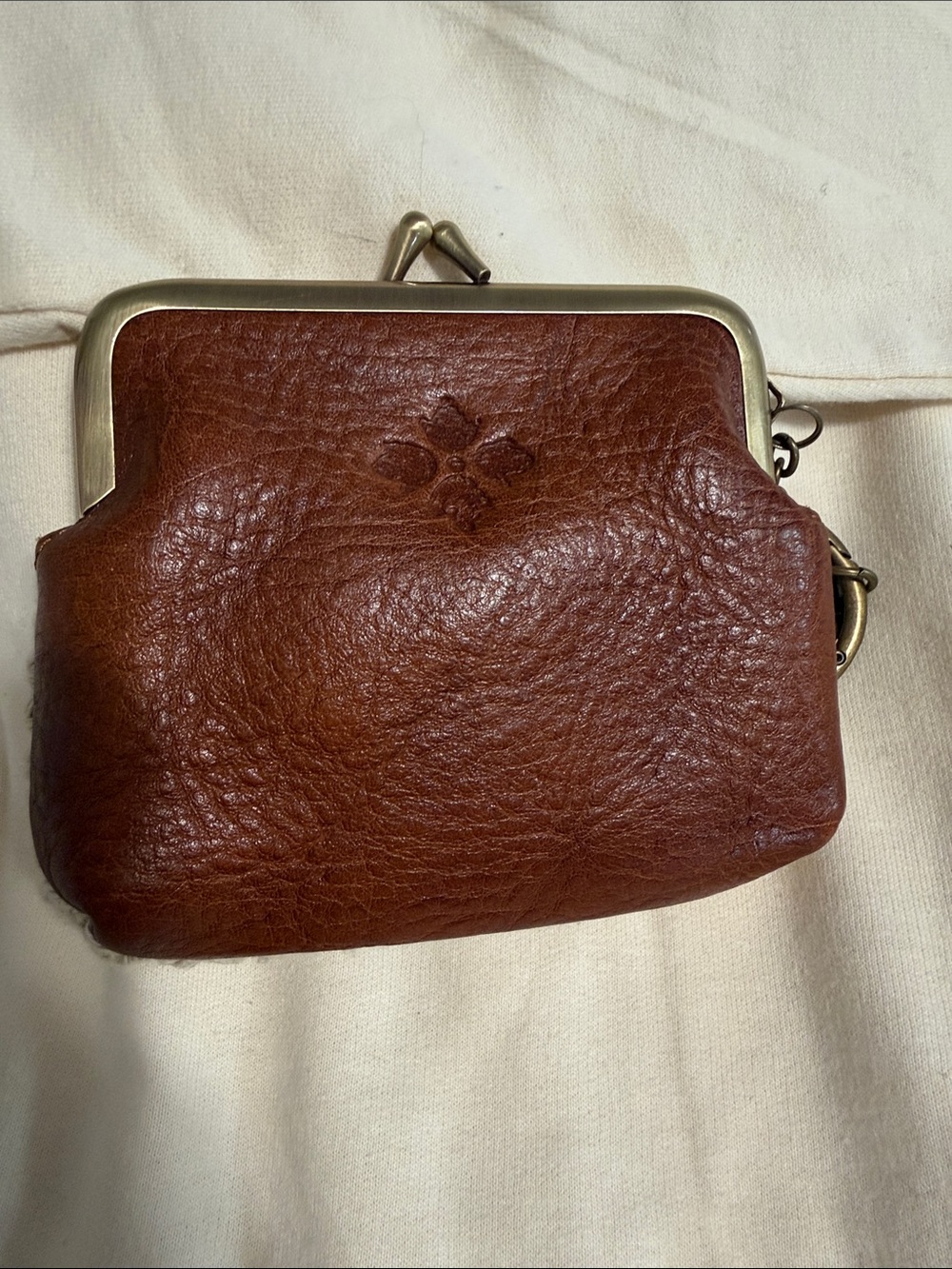 Patricia Nash Crochet Coin Purse with Floral Motif - Beige, Red, Pink, Blue - Picture 2 of 9